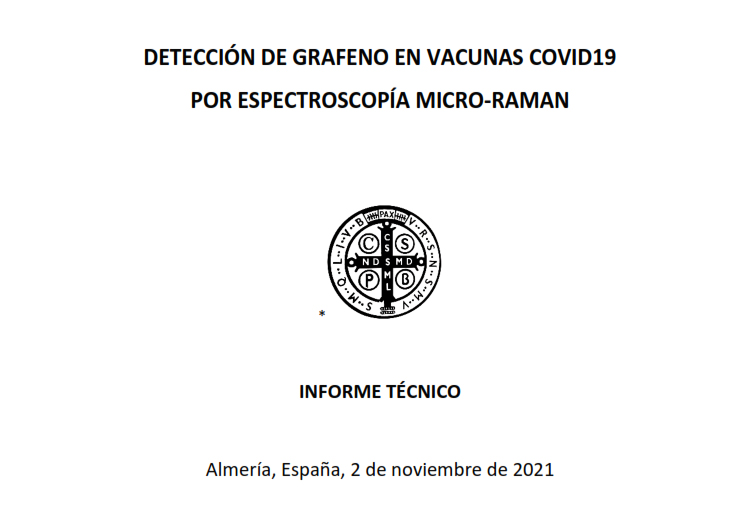 Informe Doctor Pablo Campra Nov 2021 - Detección de grafeno vacunas COVID19 por espectroscopia Micro-RAMAN
